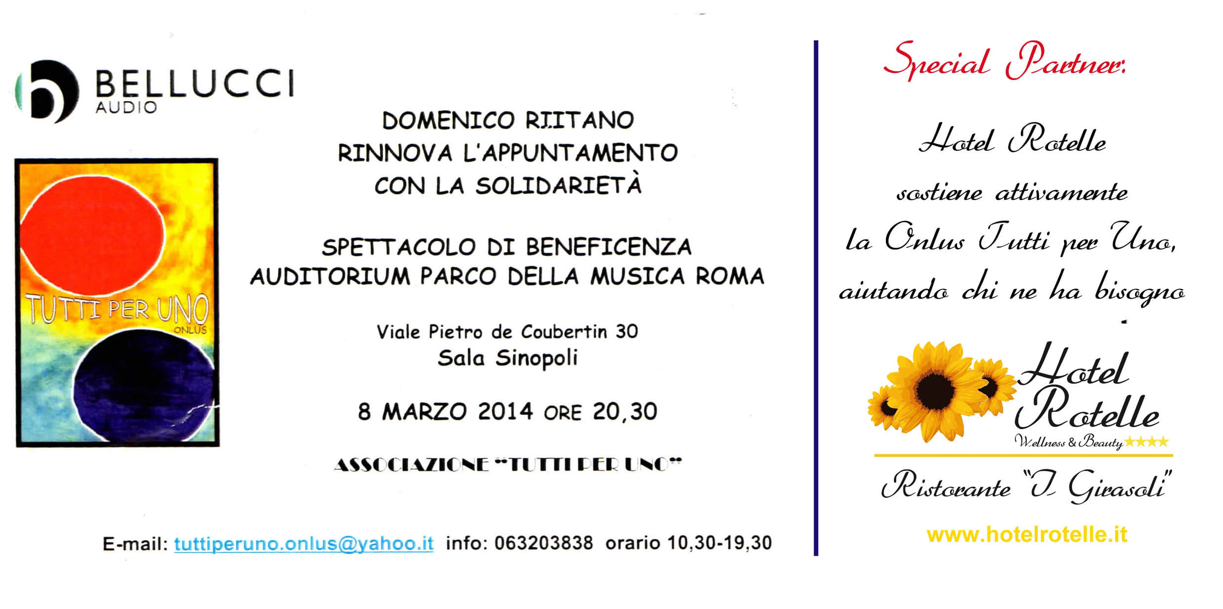 Hotel Rotelle per il Sociale