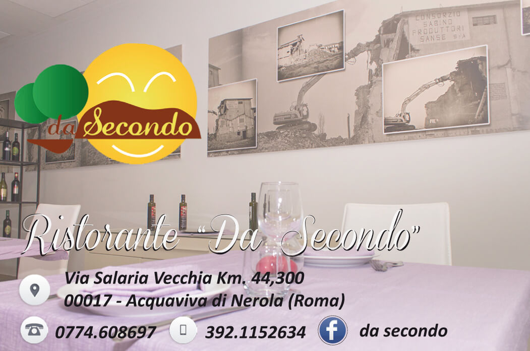 Ristorante &ldquo;Da Secondo&rdquo;